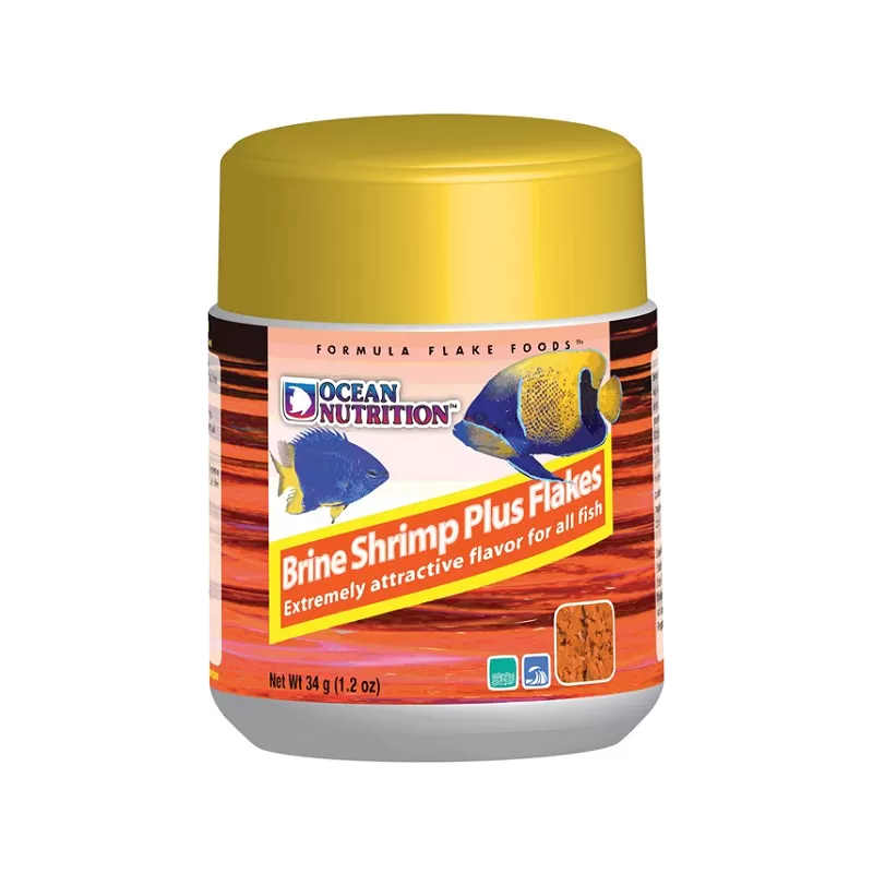 Ocean Nutrition Brine Shrimp Plus Flakes