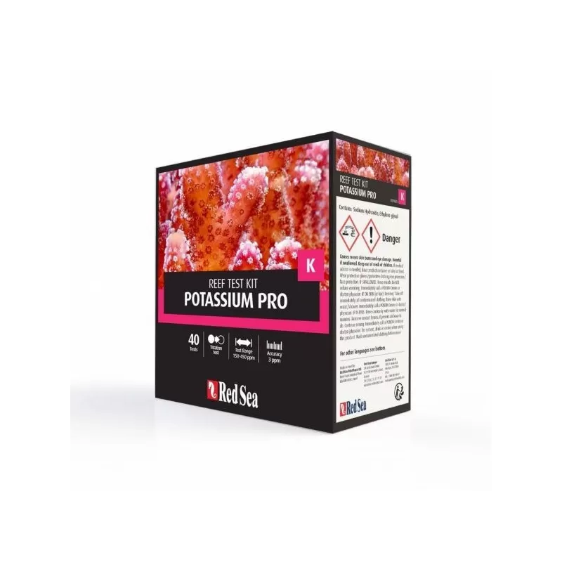 Red Sea Potassium Pro - Titrator Test Kit Red Sea Potassium Pro - Titrator Test Kit