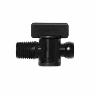 Loc line 1/4" Male 1/4" NPT Valve