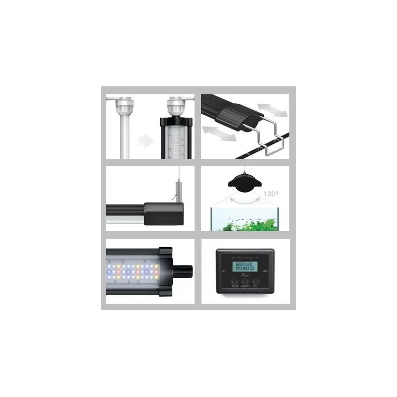 Aquatlantis Easy Led Extendable Bracket