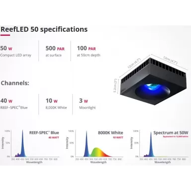 ReefLED 90 Hanging Kit for 125-150cm tank Wit