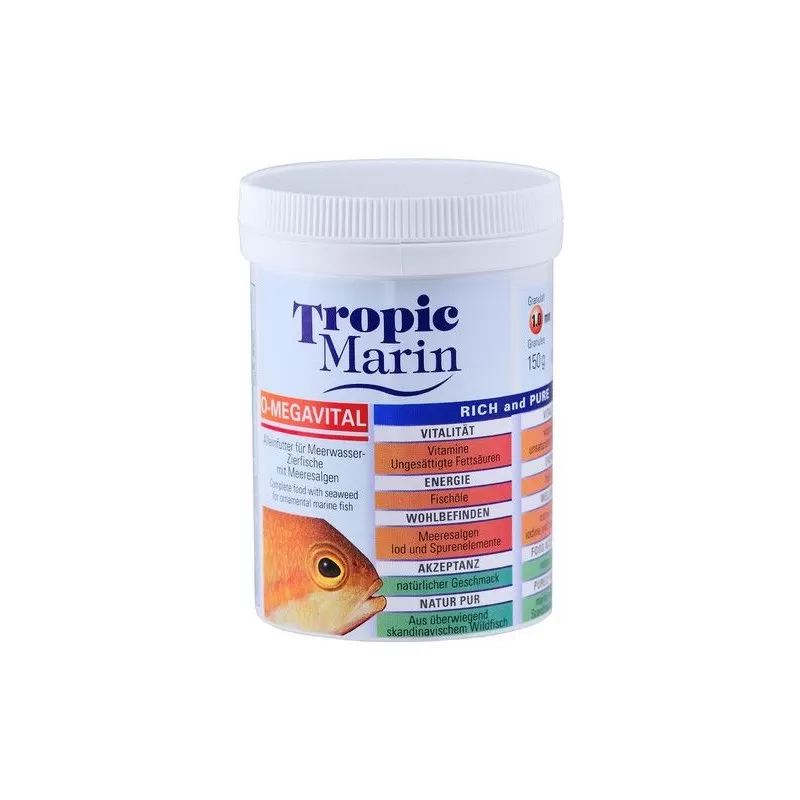 Tropic Marin O Megavital 1.5 mm 75g Tropic Marin O Megavital 1.5 mm 75g