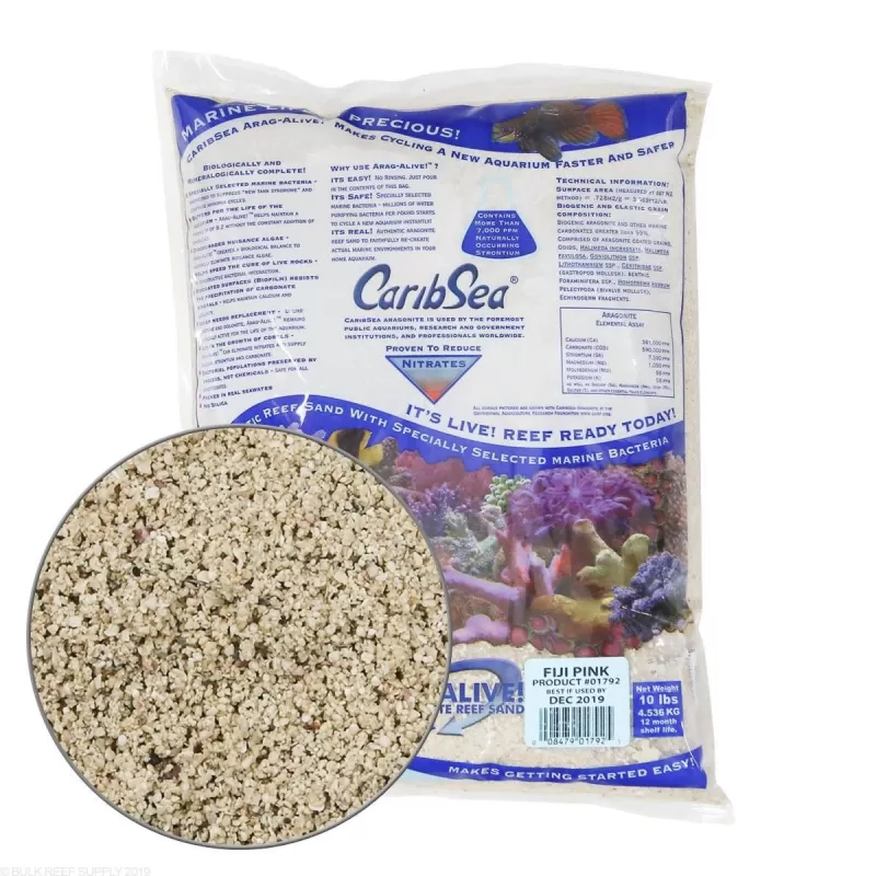 Caribsea Fiji Pink 9.07 kg 0.1mm Caribsea Fiji Pink 9.07 kg 0.1mm