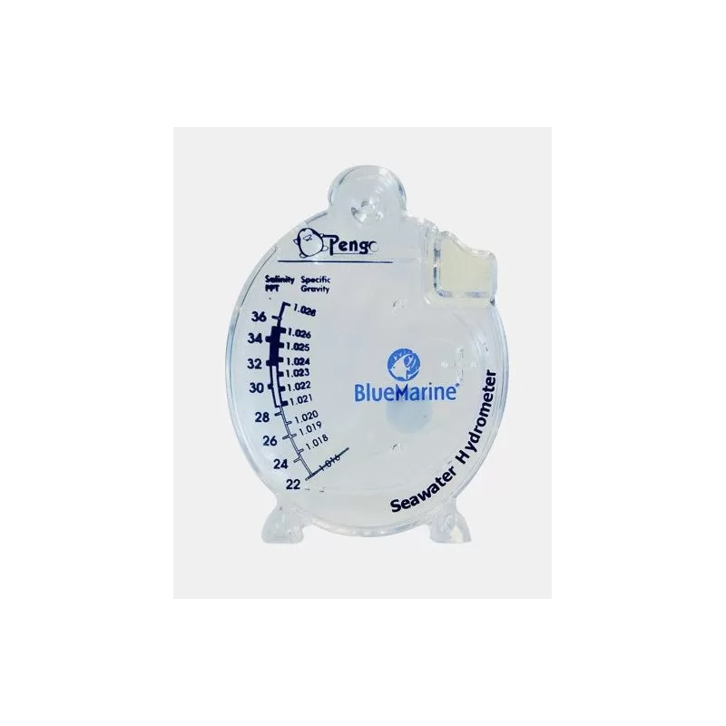Blue marine hydrometer