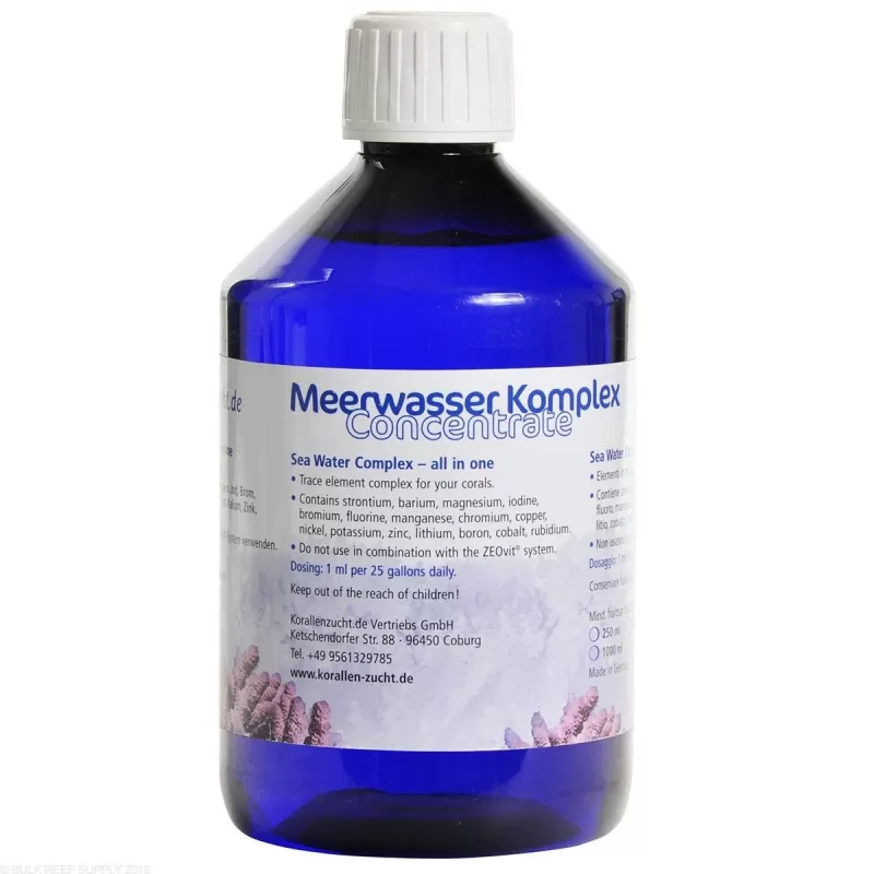 Korallen Zucht Seawater Complex Concentrate 1000 ml Korallen Zucht Seawater Complex Concentrate 1000 ml