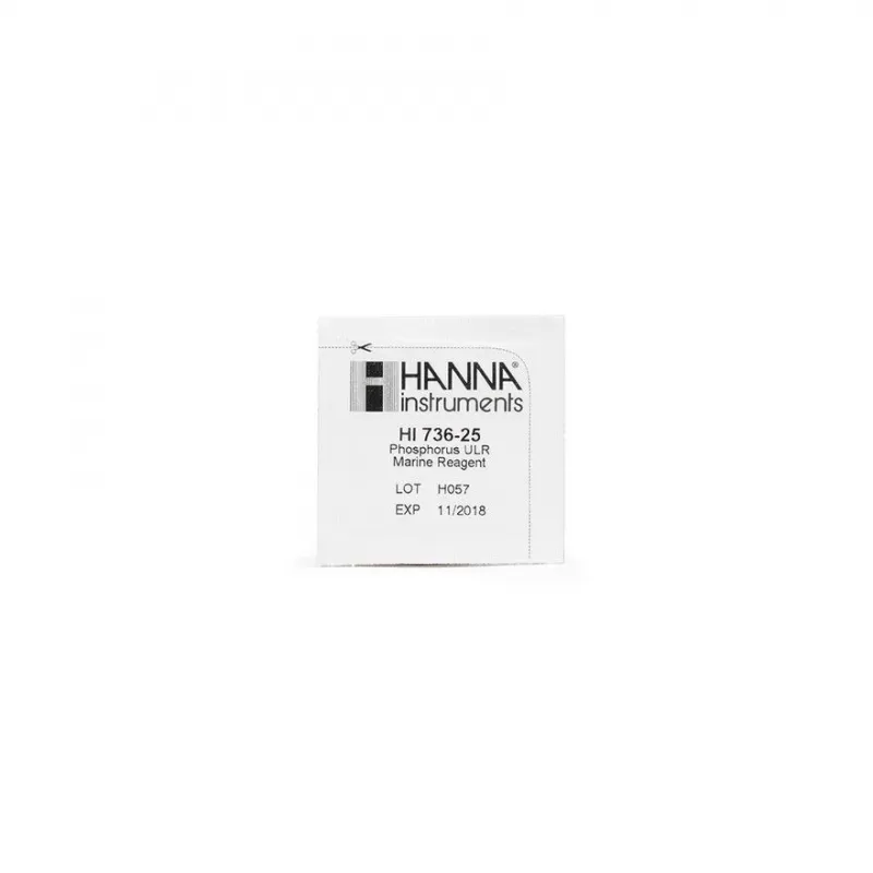 Hanna Reagentia voor Fosfor ULR HI736 25 Hanna Reagentia voor Fosfor ULR HI736 25