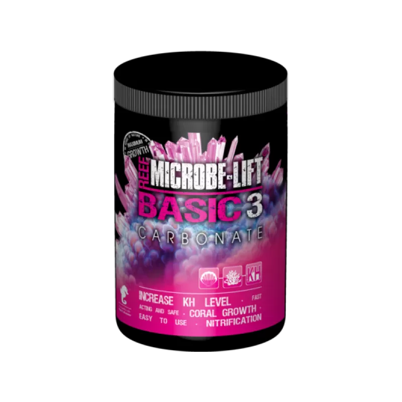 Microbe Lift Basic 3 Carbonate KH 1000gr Microbe Lift Basic 3 Carbonate KH 1000gr