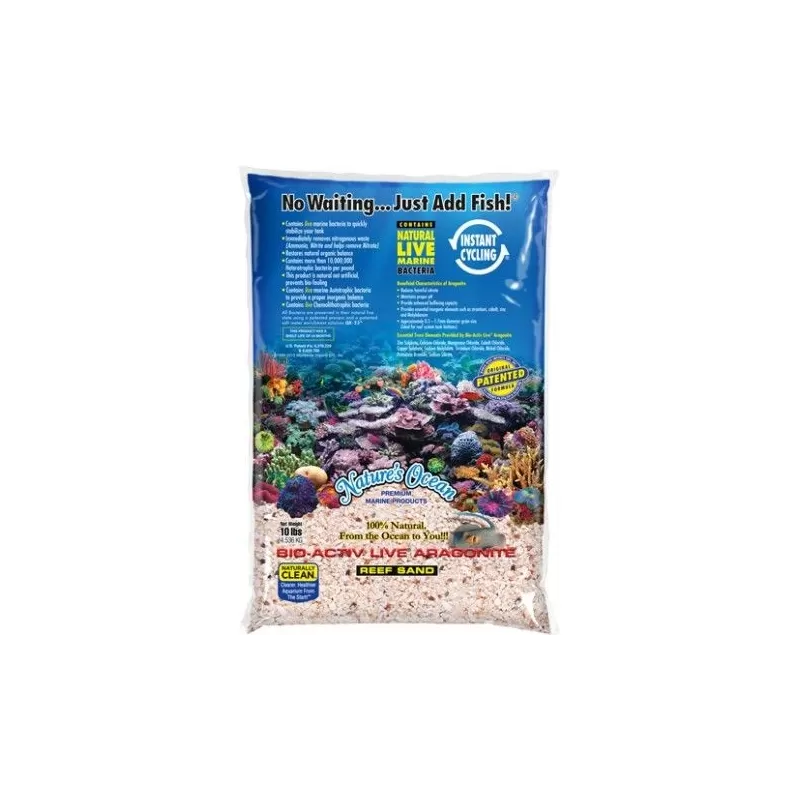Natures Ocean BioActiv LiveSand Substrate 7.25kg 1 - 1.5mm Natures Ocean BioActiv LiveSand Substrate 7.25kg 1 - 1.5mm