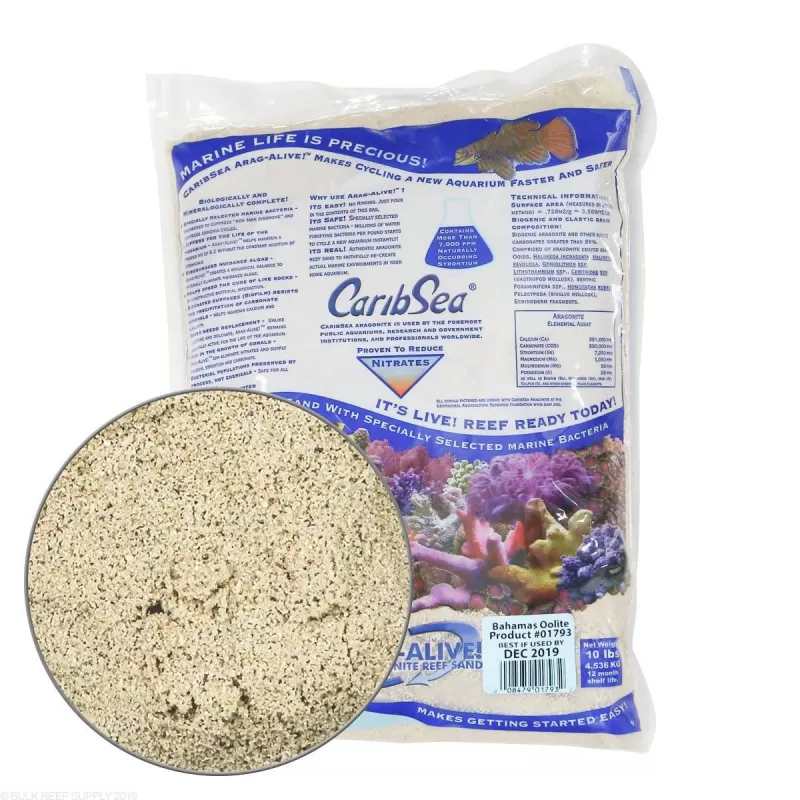 Caribsea Bahama Oolite 9.07 kg 0.1mm