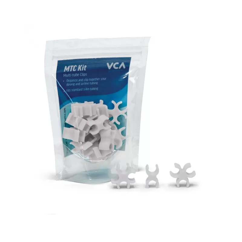 VCA Multi Tube clips Seafoam White VCA Multi Tube clips Seafoam White
