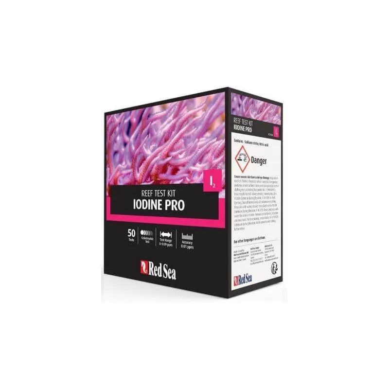 Red Sea Iodine Pro Test Kit (50 tests)
