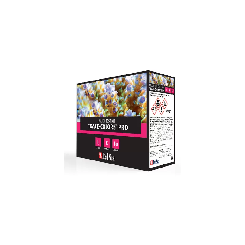 Red Sea Trace Colors Pro Multi-Testkit bestellen? l Coralandfishstore.nl