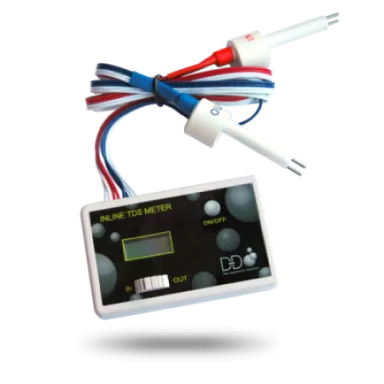 D-D In Line Dual Digital TDS Meter