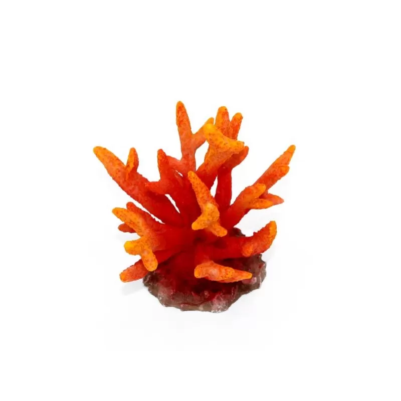 Kunstkoraal Seriatopora Oranje Kunstkoraal Seriatopora Oranje