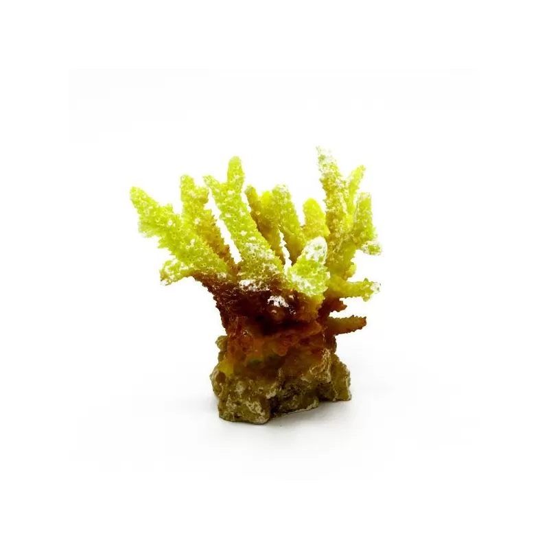 Kunstkoraal Acropora Geel Kunstkoraal Acropora Geel