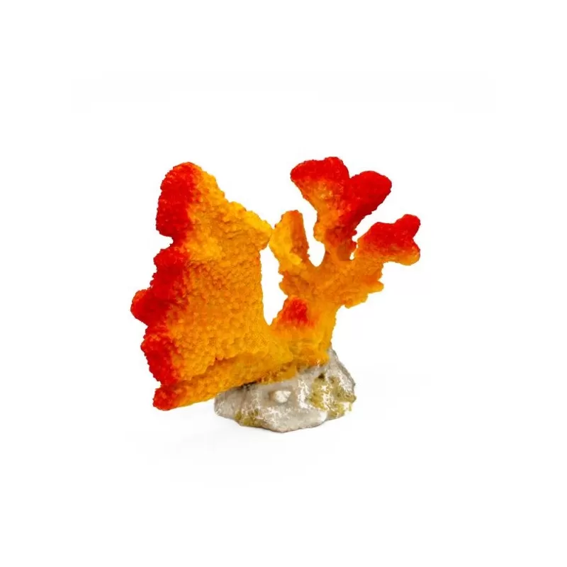 Kunstkoraal Pocillopora Geel/Oranje Kunstkoraal Pocillopora Geel/Oranje