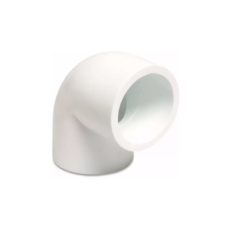 PVC WIT knie 25mm 90gr