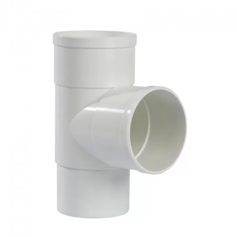 PVC WIT T stuk 25mm 90gr