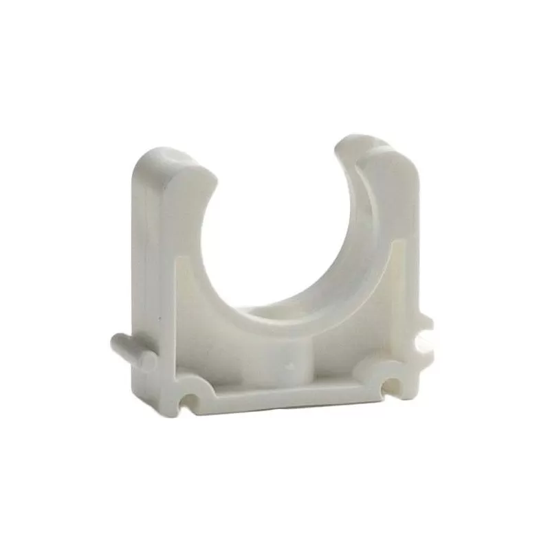 PVC WIT Buisklem 25mm