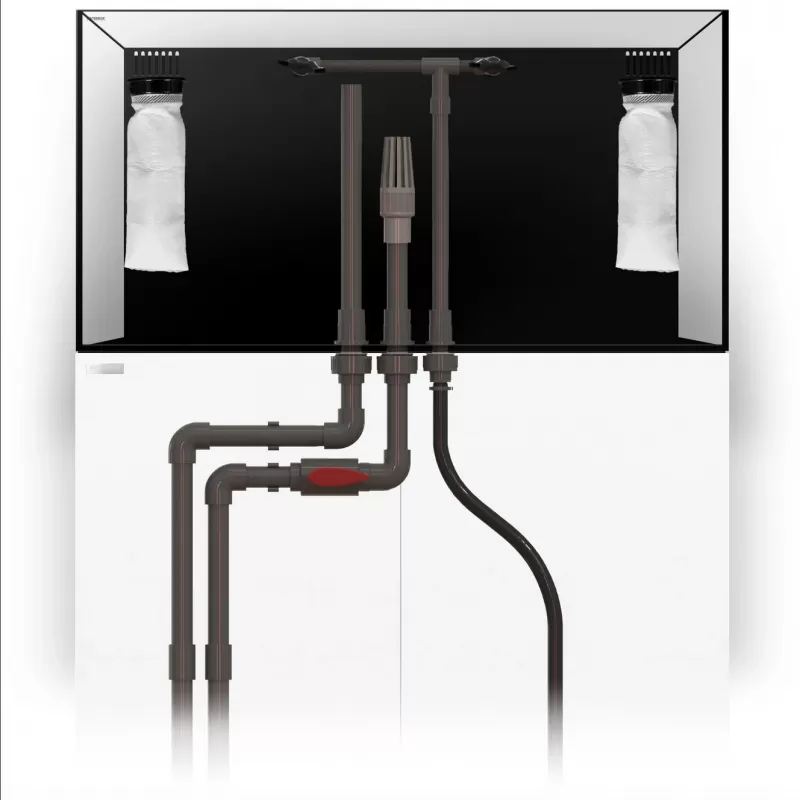 Waterbox Marine X 60.2 met onderkast Zwart