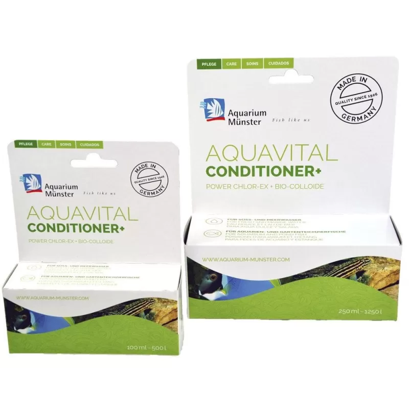 Aquarium Munster Aquavital Conditioner+ 20ml Aquarium Munster Aquavital Conditioner+ 20ml