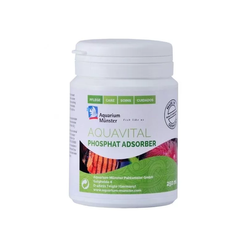 Aquarium Munster Aquavital Phosphat Adsorber 250ml Aquarium Munster Aquavital Phosphat Adsorber 250ml
