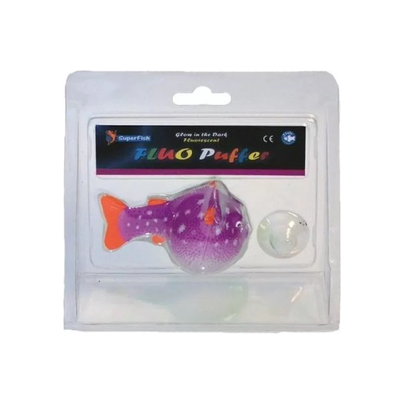 Superfish fluo puffer paars