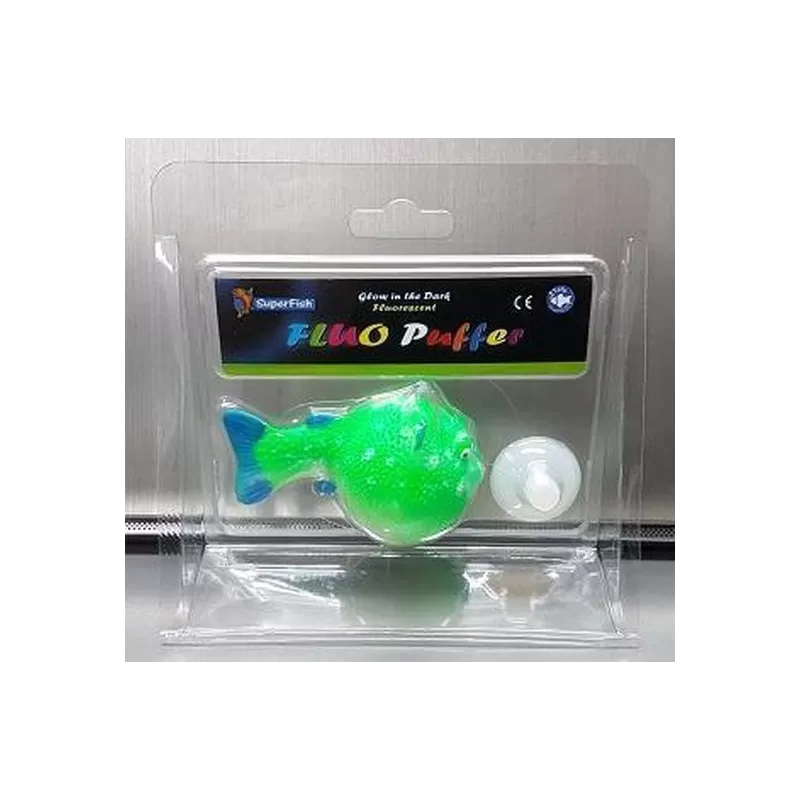Superfish fluo puffer groen Superfish fluo puffer groen