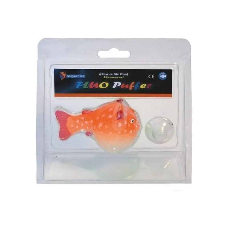Superfish fluo puffer oranje