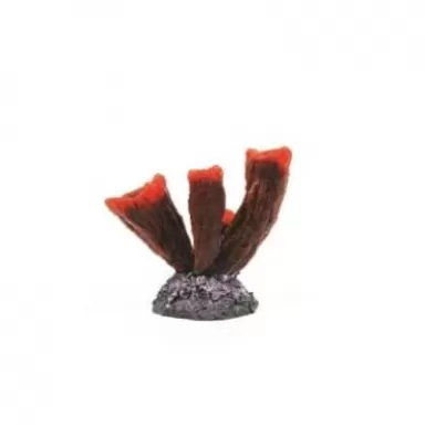 Kunstkoraal sponge rood