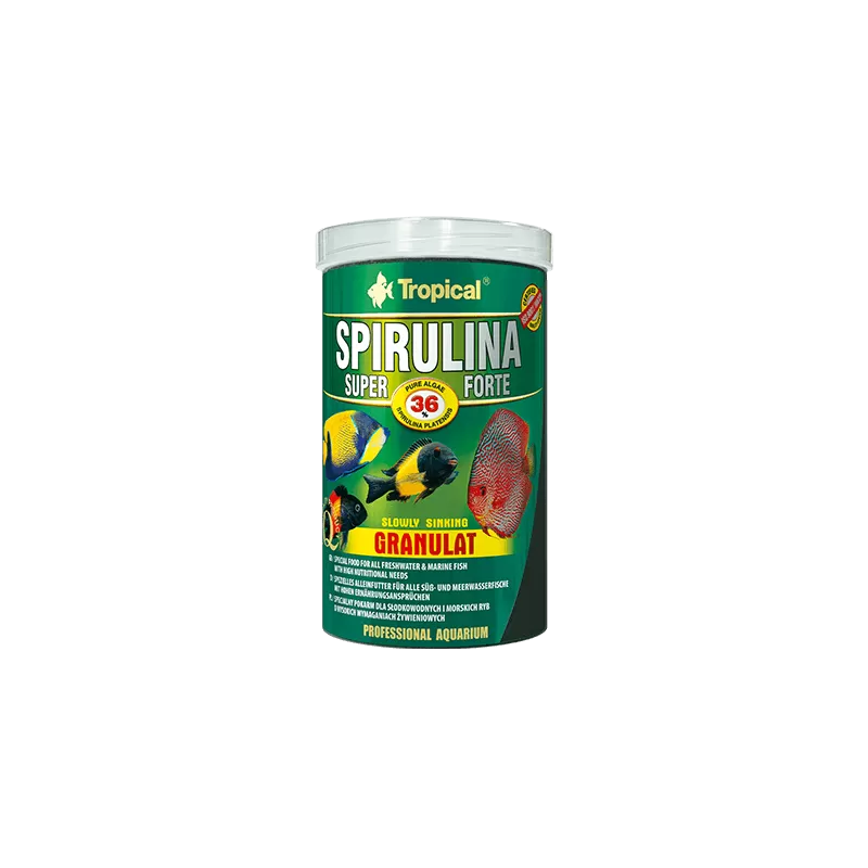 Tropical Spirulina Super Forte Granulaat 36 100ml Tropical Spirulina Super Forte Granulaat 36 100ml