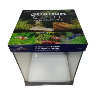 HS Aqua Aquarium Vollglas Quadro Cube Nr. 3 30x30x35cm