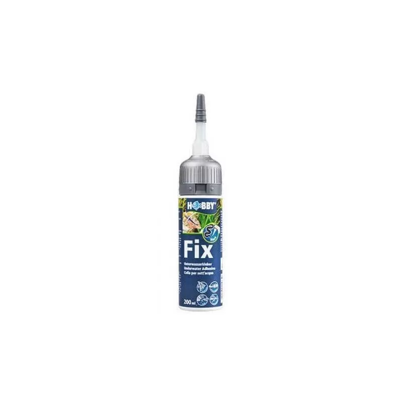 Hobby Onderwaterlijm FIX Zwart Mini Koker 200ml