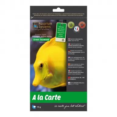 AS Fish Food a La Carte Green Seaweed 15gr