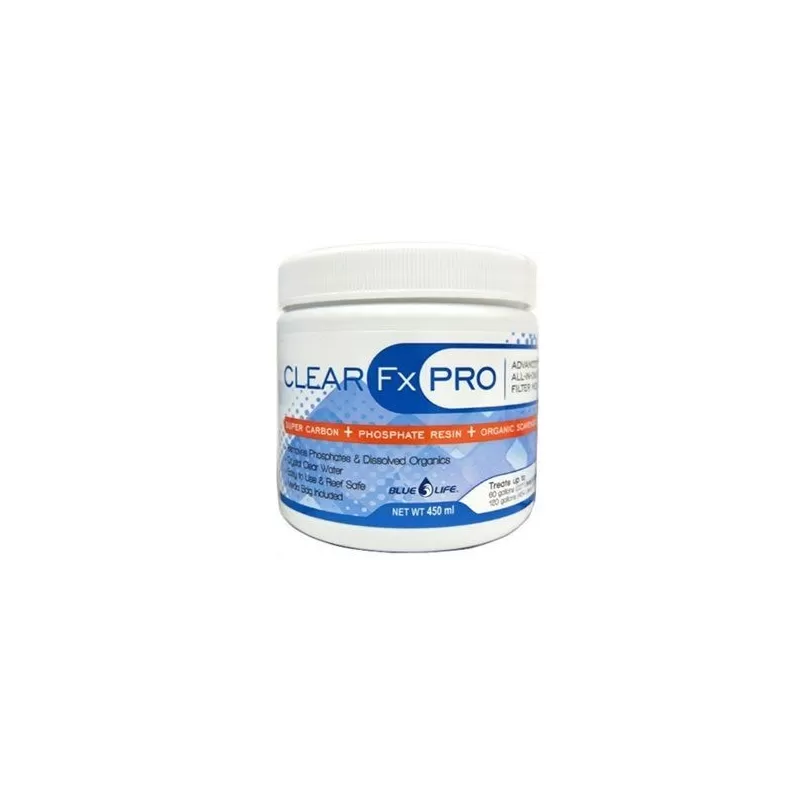 Blue Life Clear FX Pro All In One Filtration Media 1800ml Blue Life Clear FX Pro All In One Filtration Media 1800ml