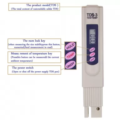 Digitales TDS-Messgerät mit DD-Stift
