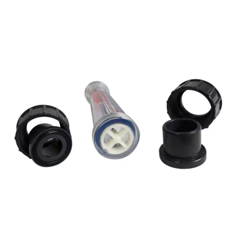 Royal Exclusiv PVC Durchflussmesser 20mm Grau 1000 l/h