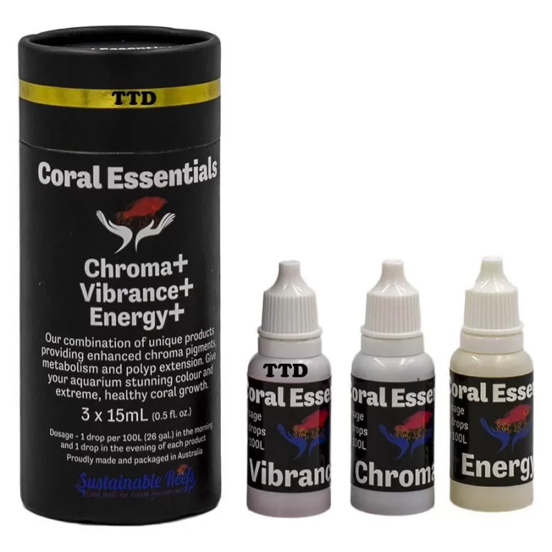 Coral Essentials Chroma Vibrance Energy 3x15 ml Coral Essentials Chroma Vibrance Energy 3x15 ml