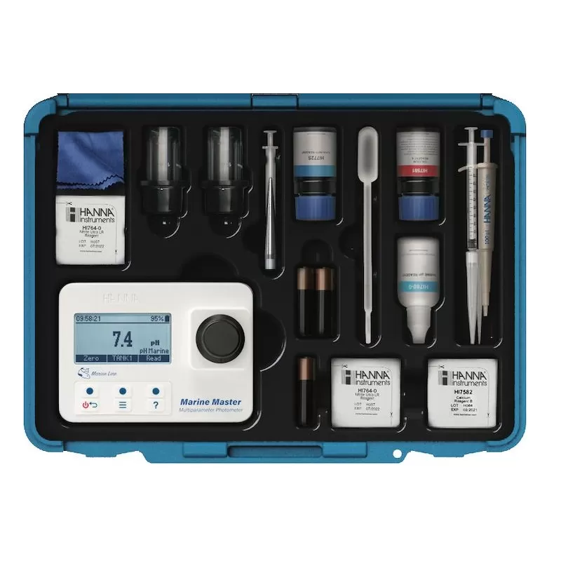 Hanna kit with HI97105 photometer Hanna kit with HI97105 photometer