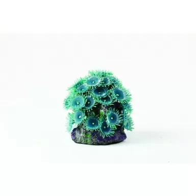 Kunstkoraal palythoa blauw 7,5x7x8