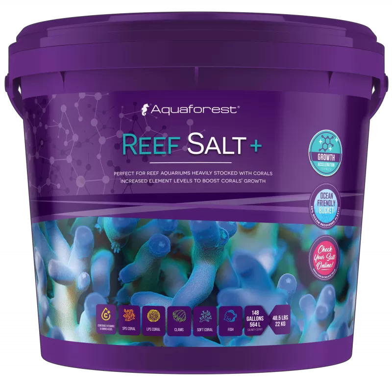 Aquaforest reef salt plus 22 kg emmer Aquaforest reef salt plus 22 kg emmer