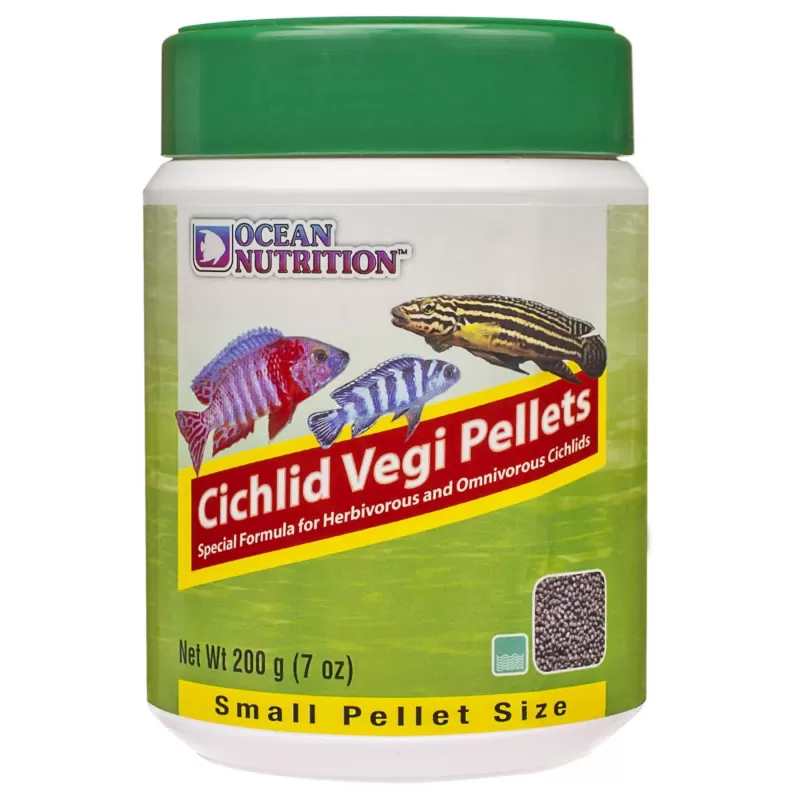 Ocean nutrition cichlid vegi pellet small 200g Ocean nutrition cichlid vegi pellet small 200g