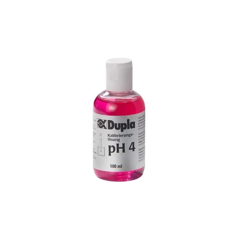 Dupla kalibreervloeistof PH4 100ml