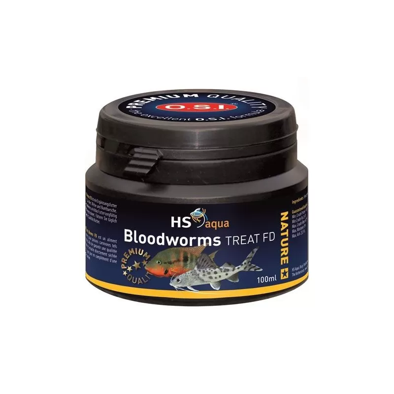 HS AQUA NATURE TREAT BLOOD WORMS 100 ML