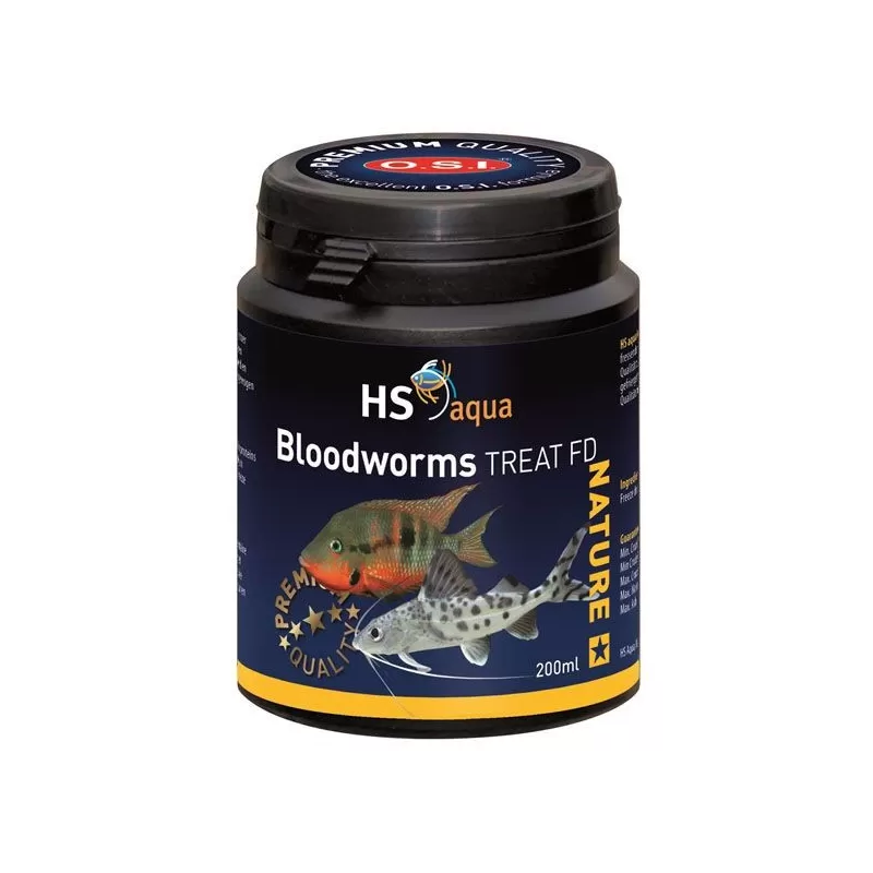 HS AQUA NATURE TREAT BLOOD WORMS 200 ML