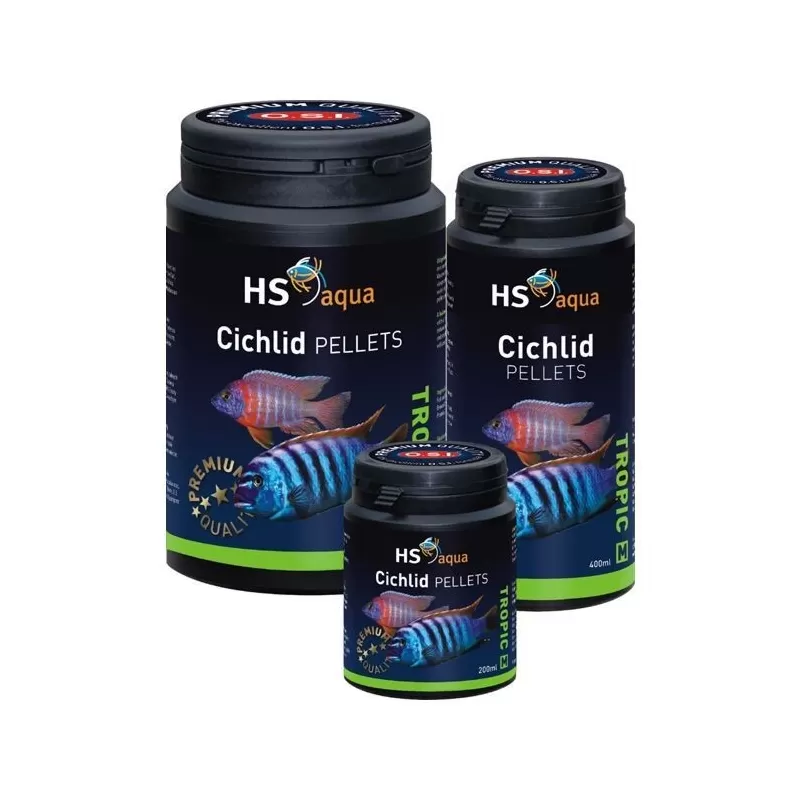 HS AQUA CICHLID PELLETS M 1000 ML HS AQUA CICHLID PELLETS M 1000 ML