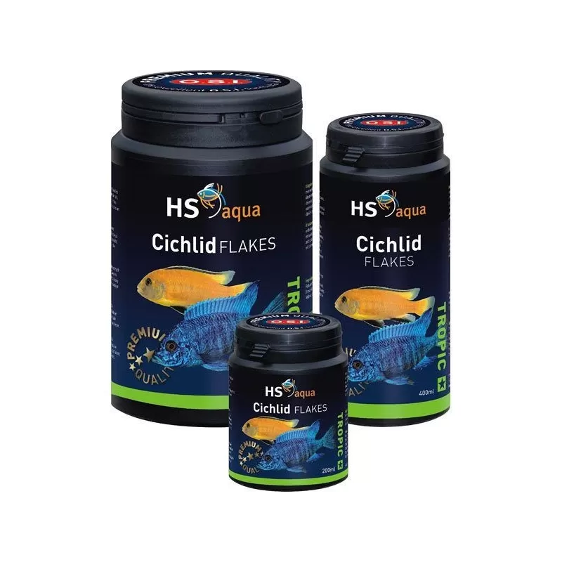 HS AQUA CICHLID FLAKES 1000 ML HS AQUA CICHLID FLAKES 1000 ML