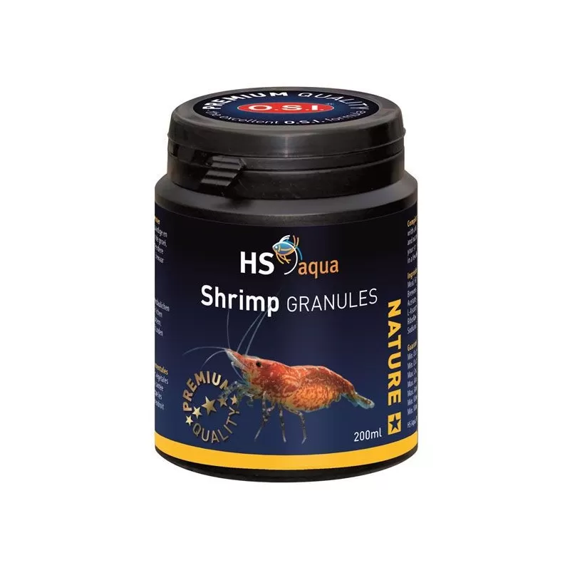 HS AQUA SHRIMP FOOD GRANULES 200 ML