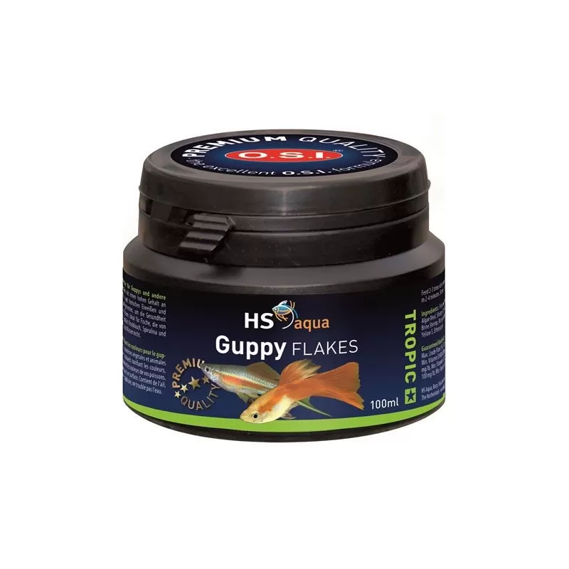 HS AQUA GUPPY FLAKES 100 ML HS AQUA GUPPY FLAKES 100 ML