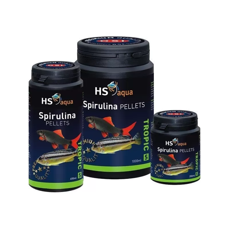 HS AQUA SPIRULINA PELLETS S 400 ML